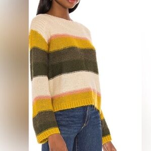 Tularosa Botanical Striped Sweater